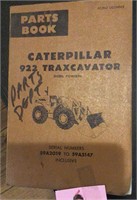 Parts Book Caterpiller 922 Traxcavator