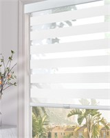 Persilux Cordless Zebra Blinds for Windows (34" W