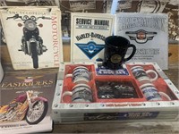 Harley Davidson motorcycle collection lot