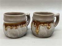 2 Laurentian Pottery Tundra Coffee Mugs