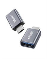 Anker USB C Adapter (2 Pack),High-Speed Data Trans
