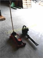Hydraulic Floor Jack & Gas Blower