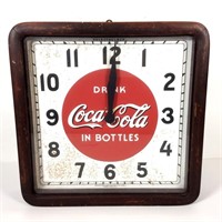 1930s Select-o-Clock, Coca-Cola Advertising Clock