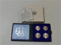 1976 MONTREAL OLYMPIC SILVER UNCIRCULATED COIN SET