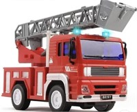 Friction Powered Fire Truck Toy