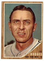1962 Topps Gil Hodges Baseball Card #85