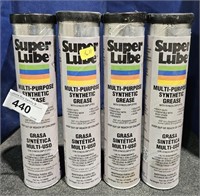 4 Lots Super Lube Multi-Purpose Synthetic Grease