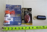 2 Defense Key Chains & Air Horn