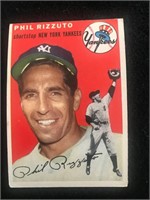 1954 Topps #17 Phil Rizzuto HOF Mid grade Conditio