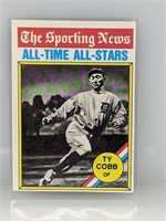 1976 Topps Ty Cobb - Sn - All Stars 346 HOF