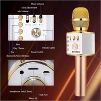Wireless Bluetooth Karaoke Microphone,