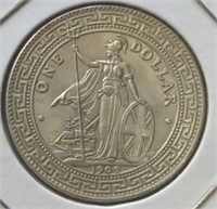 1902 Chinese dollar coin or token