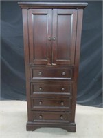 MAHOGANY ARMOIRE CHEST DRESSER / CABINET