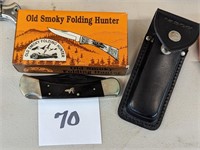 Old Smokey Folding Hunter Knife