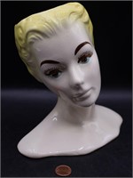 Vintage Horton Ceramics "Lady Head" Vase