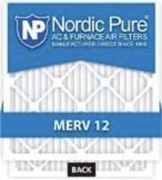 NORDIC PURE AC AND FURNACE AIR FILTERS 20 X 20 X