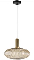 MZSUS 11.8 IN GLASS PENDANT LIGHT