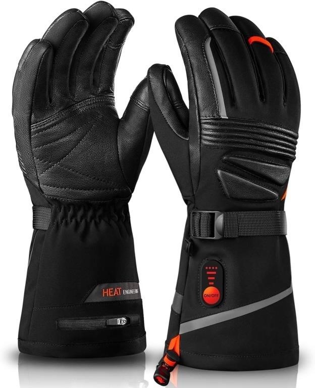 Heated Gloves for Men Women, Rechargeable Heated