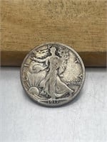 1917 Walking Liberty Half Dollar 90% Silver 10%