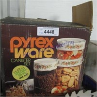 Pyrexware canister set