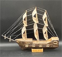 MODEL WOODEN SHIP