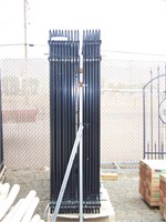 16 Black Fence Panels 10'wide x 7' tall