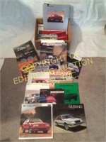 CAR BROCHURES - 89's & 90's FORD & MERC W/ MUSTANG