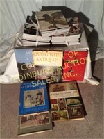 LOT - ANTIQUES MAGAZINE & COFFEE TABLE BOOKS