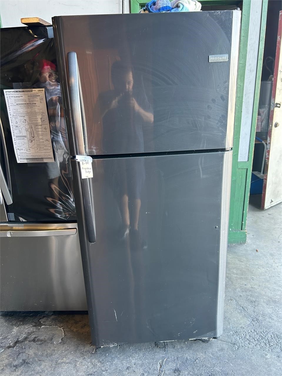 Frigidaire Stainless 2-Door Crosstop Refrigerator