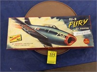 Lindberg FJ-2 Fury Jet Fighter Model Kit