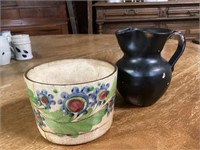 AR Cole pottery jug/old, old, old bowl