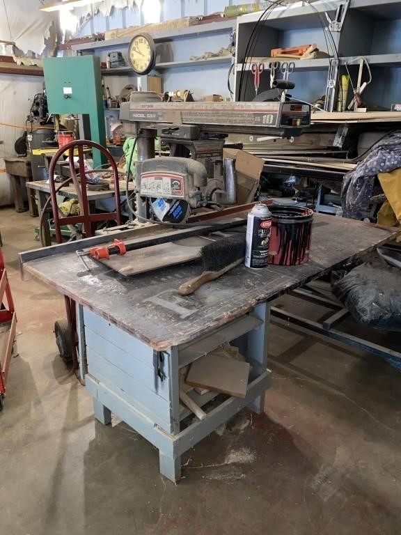 Craftsman Radial Arm Saw on Stand 10"