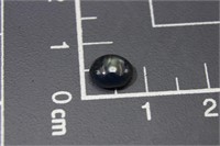 Star Sapphire, 1.5 kt, 7x6 oval, unfinished back