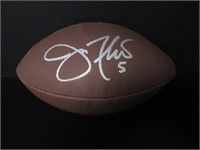 Joe Flacco Signed Football JSA COA