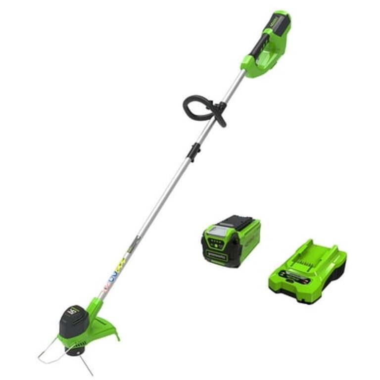 Greenworks 40V 12 String Trimmer w/ Battery