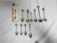 Small Lot of Collectors Spoons, Vegas, Holland &