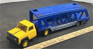 Tonka Auto Carrier. 16" long. Missing Back Ramp.