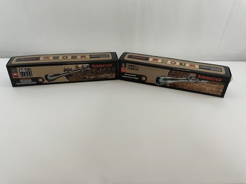 2 new Tasco scopes - Tasco Target/Varmint 6-24x42