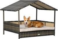 Dog House Outdoor with Canopy