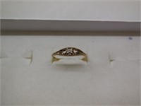 10K Gold Ring Size 6.75
