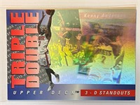 KENNY ANDERSON-VINTAGE TRIPLE DOUBLE CARD-NETS