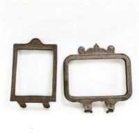 2 Mutoscope Cast Iron Marquees