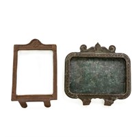 2 Mutoscope Cast Iron Marquees