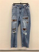 $90  INC Denim MidRise Boyfriend Jean Womens sz 18