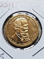 Gold Plated 2011 Rutherford B. Hayes Presidential