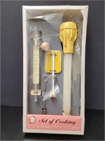 Ser Of Cooking Thermometers vtg