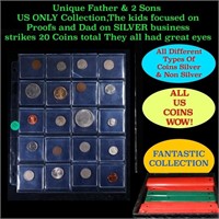 Unique Father & 2 Sons US ONLY Collection,The kids