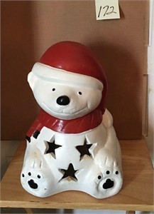 Ceramic Christmas Bear
