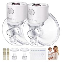 TSRETE Breast Pump, Double Wearable Breast Pump, E