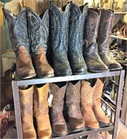 Selection of Men's Western Boots.